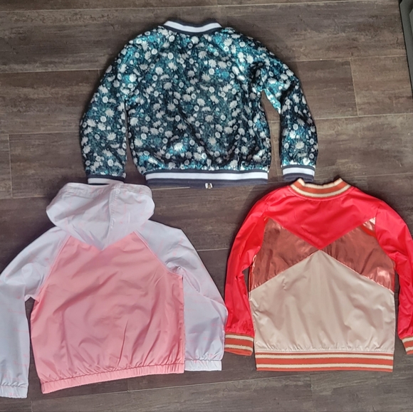 Champion Windbreaker, Joe Fresh Jacket, and Genuine Kids Jacket Lot - Picture 2 of 3